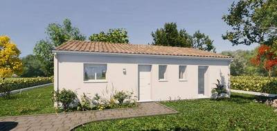 Terrain et maison à Saint-Caprais-de-Bordeaux en Gironde (33) de 75 m² à vendre au prix de 291000€ - 2