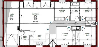 Terrain et maison à Lagraulet-du-Gers en Gers (32) de 110 m² à vendre au prix de 176900€ - 2