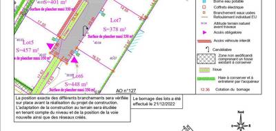 Terrain à Prahecq en Deux-Sèvres (79) de 378 m² à vendre au prix de 41000€ - 1