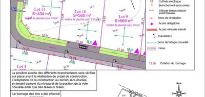 Terrain à Granzay-Gript en Deux-Sèvres (79) de 560 m² à vendre au prix de 49500€ - 2