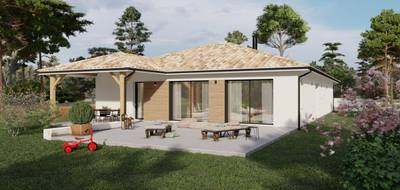 Terrain et maison à Vielle-Saint-Girons en Landes (40) de 97 m² à vendre au prix de 330000€ - 1