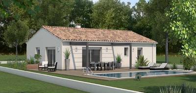 Terrain et maison à Cubnezais en Gironde (33) de 90 m² à vendre au prix de 231000€ - 2