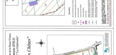 Terrain à Isle en Haute-Vienne (87) de 500 m² à vendre au prix de 62500€ - 2