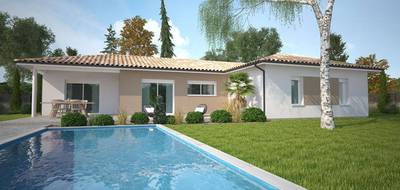 Terrain et maison à Lasséran en Gers (32) de 122 m² à vendre au prix de 272900€ - 1
