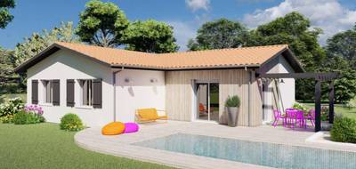 Terrain et maison à Saint-Caprais-de-Bordeaux en Gironde (33) de 90 m² à vendre au prix de 264000€ - 2