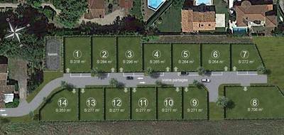 Terrain à Libourne en Gironde (33) de 318 m² à vendre au prix de 111000€ - 2