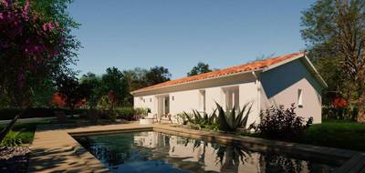 Terrain et maison à Saint-Jean-d'Illac en Gironde (33) de 95 m² à vendre au prix de 379950€ - 2
