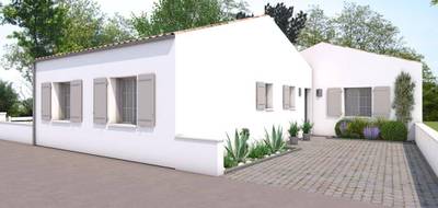 Terrain et maison à Saint-Pierre-d'Oléron en Charente-Maritime (17) de 106 m² à vendre au prix de 469040€ - 1