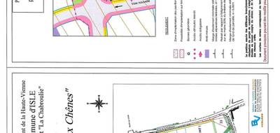 Terrain à Isle en Haute-Vienne (87) de 556 m² à vendre au prix de 68000€ - 2