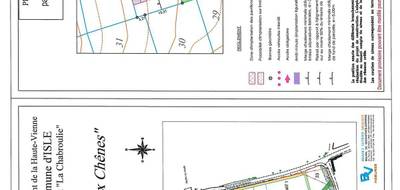 Terrain à Isle en Haute-Vienne (87) de 602 m² à vendre au prix de 77000€ - 2