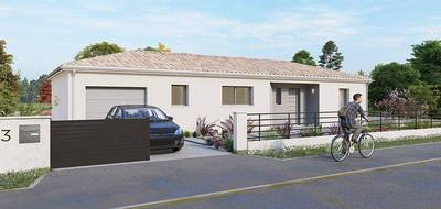 Terrain et maison à Cubnezais en Gironde (33) de 103 m² à vendre au prix de 243860€ - 2