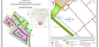 Terrain à Échiré en Deux-Sèvres (79) de 530 m² à vendre au prix de 58000€ - 2