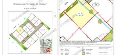 Terrain à Échiré en Deux-Sèvres (79) de 453 m² à vendre au prix de 64000€ - 2