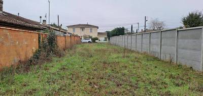 Terrain à Bordeaux en Gironde (33) de 382 m² à vendre au prix de 310000€ - 2