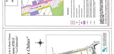 Terrain à Isle en Haute-Vienne (87) de 612 m² à vendre au prix de 76500€ - 2