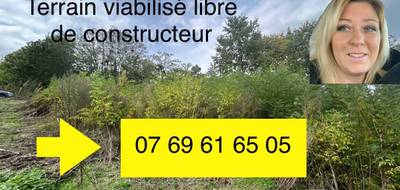 Terrain à Nohanent en Puy-de-Dôme (63) de 411 m² à vendre au prix de 117628€ - 2