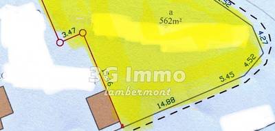 Terrain à Mercy-le-Bas en Meurthe-et-Moselle (54) de 562 m² à vendre au prix de 79500€ - 3