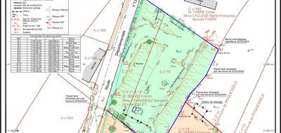 Terrain à Roquessels en Hérault (34) de 1330 m² à vendre au prix de 154300€ - 1