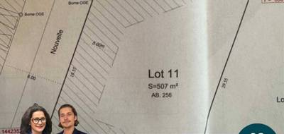 Terrain à Sablé-sur-Sarthe en Sarthe (72) de 507 m² à vendre au prix de 18924€ - 1