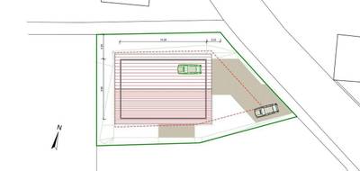 Terrain à Usinens en Haute-Savoie (74) de 500 m² à vendre au prix de 114000€ - 2