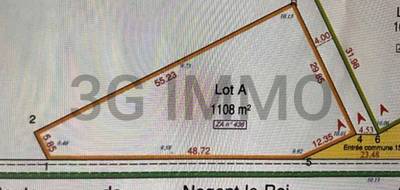 Terrain à Grandchamp en Yvelines (78) de 1108 m² à vendre au prix de 102000€ - 1