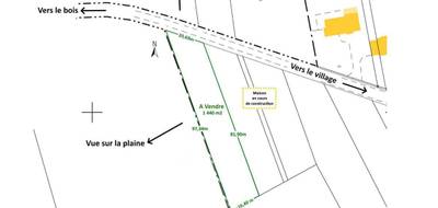 Terrain à Haute-Avesnes en Pas-de-Calais (62) de 0 m² à vendre au prix de 94000€ - 1