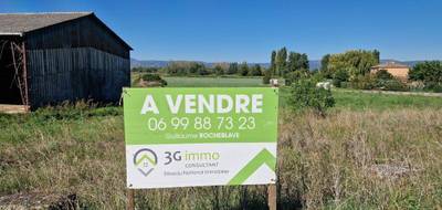 Terrain à Livron-sur-Drôme en Drôme (26) de 0 m² à vendre au prix de 187200€ - 1