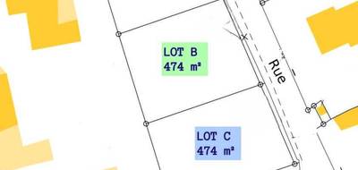 Terrain à Saint-Martin-la-Pallu en Vienne (86) de 0 m² à vendre au prix de 28200€ - 2