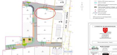 Terrain à Bindernheim en Bas-Rhin (67) de 0 m² à vendre au prix de 103020€ - 2