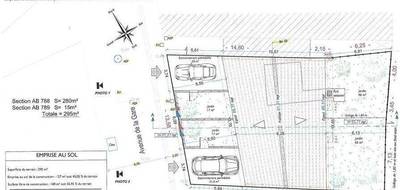 Terrain à Saint-Pargoire en Hérault (34) de 295 m² à vendre au prix de 95000€ - 2