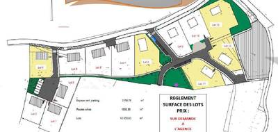 Terrain à Langogne en Lozère (48) de 1090 m² à vendre au prix de 34940€ - 1