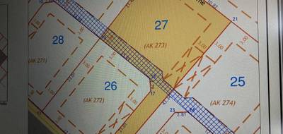 Terrain à Ginestas en Aude (11) de 509 m² à vendre au prix de 86000€ - 1