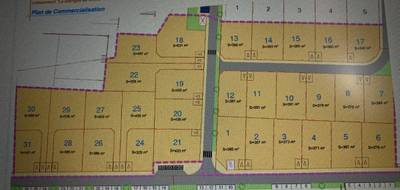 Terrain à Ginestas en Aude (11) de 367 m² à vendre au prix de 78500€ - 2