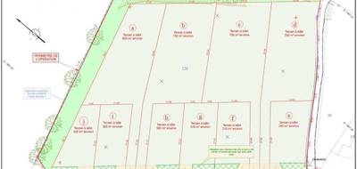 Terrain à La Ricamarie en Loire (42) de 680 m² à vendre au prix de 89500€ - 2