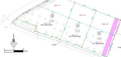 Terrain à Moussoulens en Aude (11) de 1566 m² à vendre au prix de 65000€ - 3