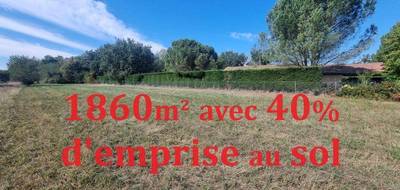 Terrain à Buzet-sur-Tarn en Haute-Garonne (31) de 1860 m² à vendre au prix de 190000€ - 1