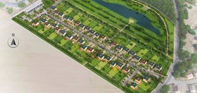 Terrain à Pierres en Eure-et-Loir (28) de 701 m² à vendre au prix de 83900€ - 1