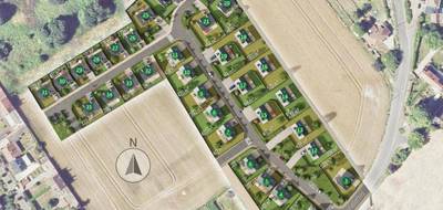 Terrain à Corbehem en Pas-de-Calais (62) de 566 m² à vendre au prix de 58800€ - 1