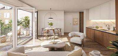 Appartement à Juvisy-sur-Orge en Essonne (91) de 38 m² à vendre au prix de 219000€ - 2