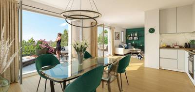 Appartement à Lamorlaye en Oise (60) de 57 m² à vendre au prix de 286000€ - 1