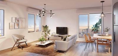 Appartement à Vaulx-en-Velin en Rhône (69) de 63 m² à vendre au prix de 173800€ - 1