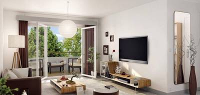 Appartement à Quint-Fonsegrives en Haute-Garonne (31) de 46 m² à vendre au prix de 209900€ - 1