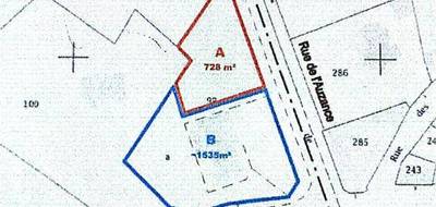 Terrain à L'Île-d'Olonne en Vendée (85) de 728 m² à vendre au prix de 118000€ - 1
