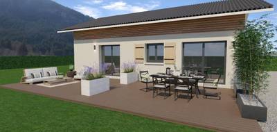 Terrain et maison à Lucinges en Haute-Savoie (74) de 110 m² à vendre au prix de 450000€ - 1
