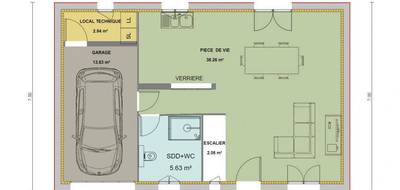 Terrain et maison à Jouy-le-Moutier en Val-d'Oise (95) de 700 m² à vendre au prix de 561000€ - 3