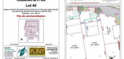 Terrain à Bornel en Oise (60) de 754 m² à vendre au prix de 131000€ - 4