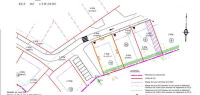 Terrain à Loffre en Nord (59) de 425 m² à vendre au prix de 74000€ - 1