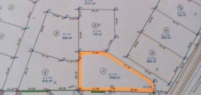 Terrain à Saint-Jean-Froidmentel en Loir-et-Cher (41) de 1059 m² à vendre au prix de 34701€ - 4