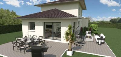 Terrain et maison à Lucinges en Haute-Savoie (74) de 140 m² à vendre au prix de 580000€ - 1
