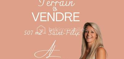 Terrain à Saint-Félix en Haute-Savoie (74) de 507 m² à vendre au prix de 150000€ - 1